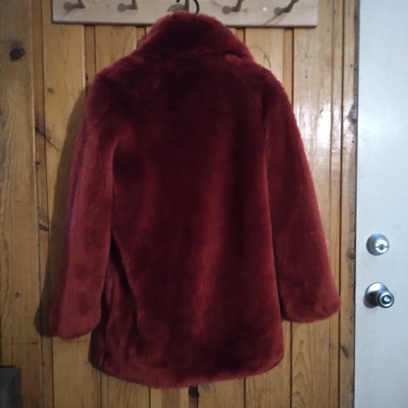 H&M Faux Fur Coat - Picture 4 of 5